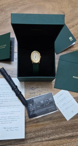 Customer photo review of Oval Bubble Diamond Watch (24mm x 30mm)