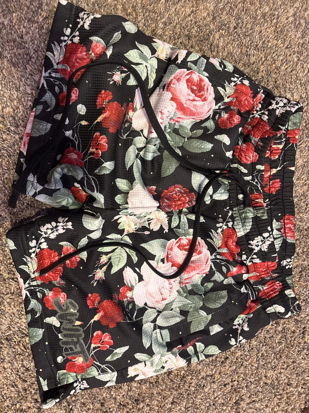 Customer photo review of Jungle Muay Thai Inspired Shorts - Mid Thigh Cut