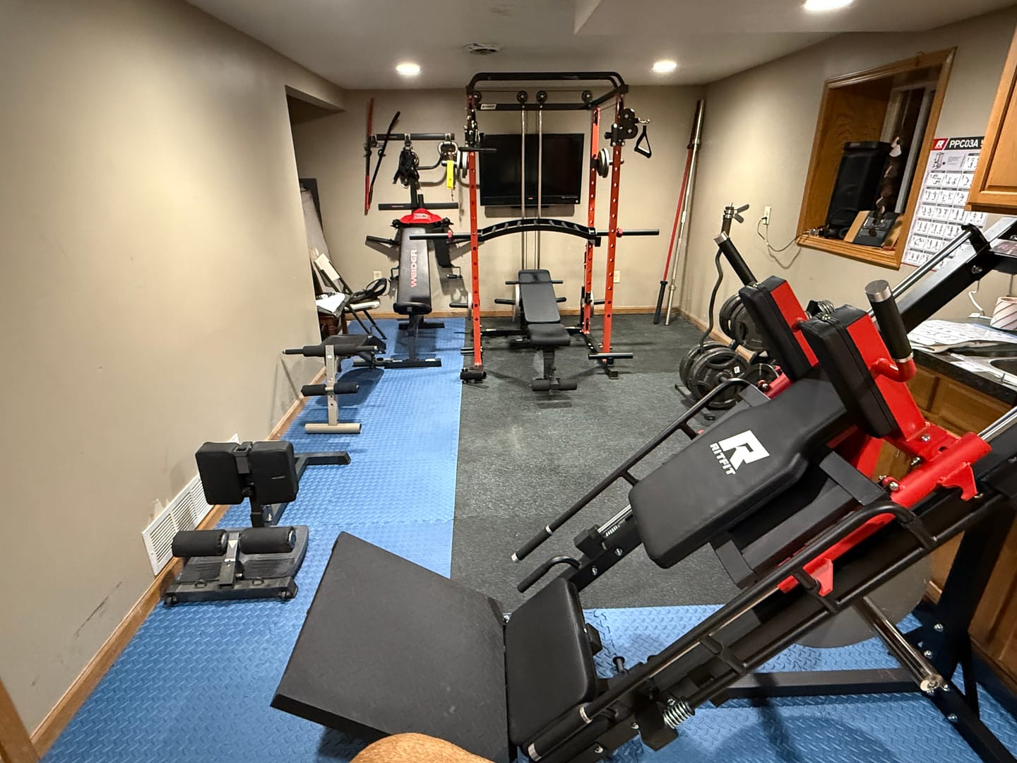 Customer photo review of RitFit PPC03 1000lbs Power Cage with Smooth Cable System
