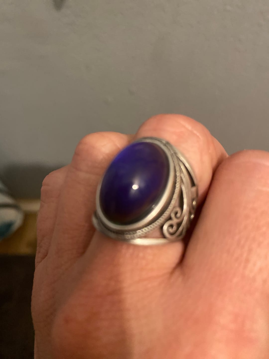 Customer photo review of New-Age Mood Ring