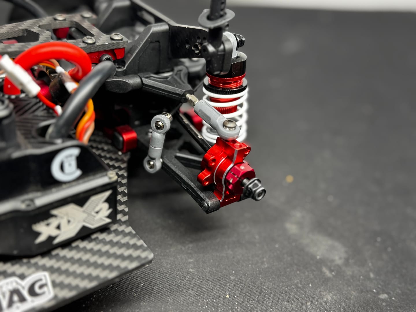 Customer photo review of Rear Steering Hub Set For 1/10 Scale On-Road Cars