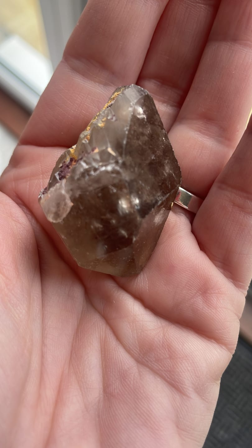 Customer photo review of Smoky quartz - Tumblestone