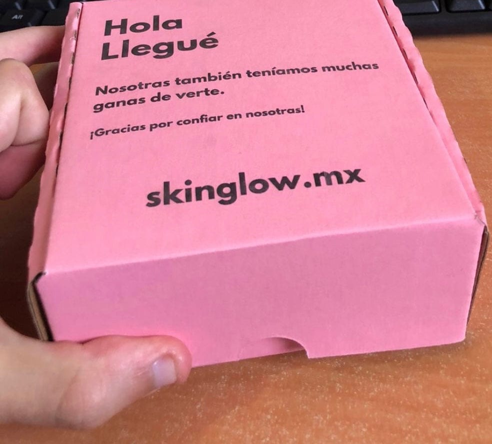 Customer photo review of Crema Aclarante Skinglow