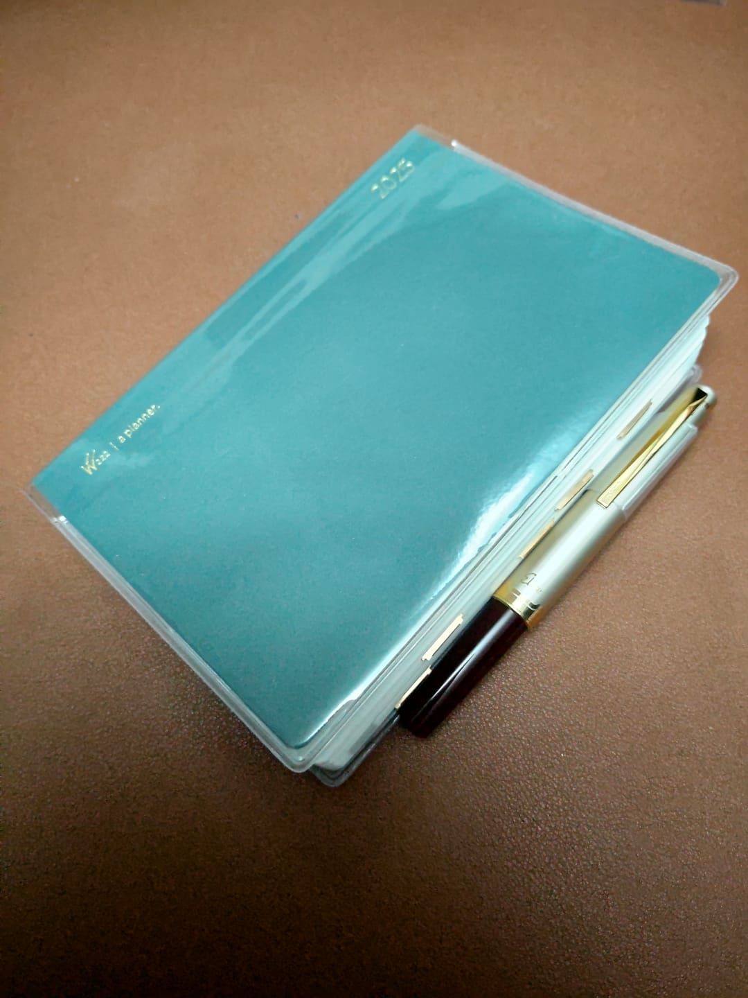 Customer photo review of Vinyl Clear Cover | Weekly Planner | All-in-One | 576