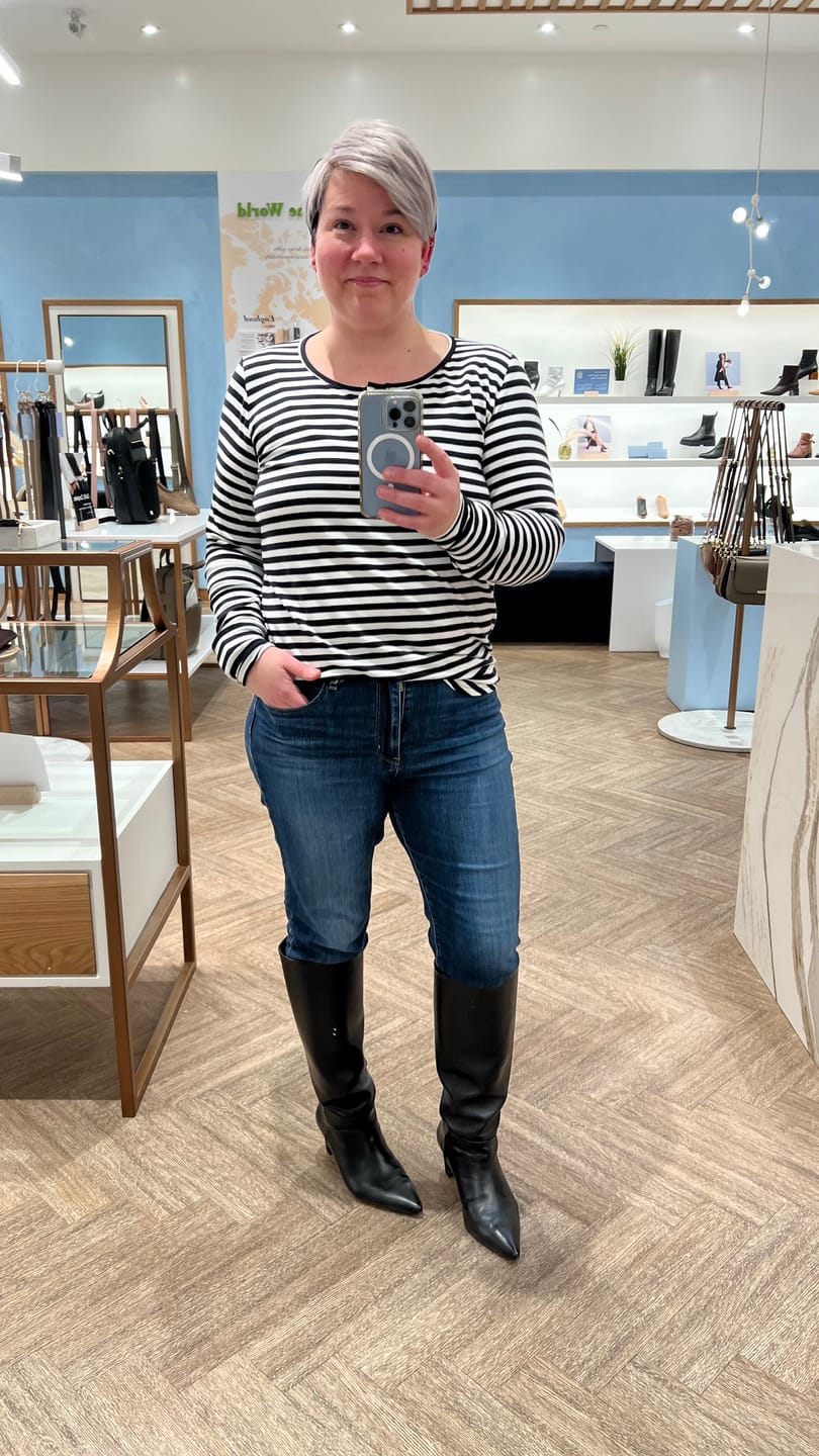 Customer photo review of Boxing Week *Freshly Baked* Long Sleeve Henley