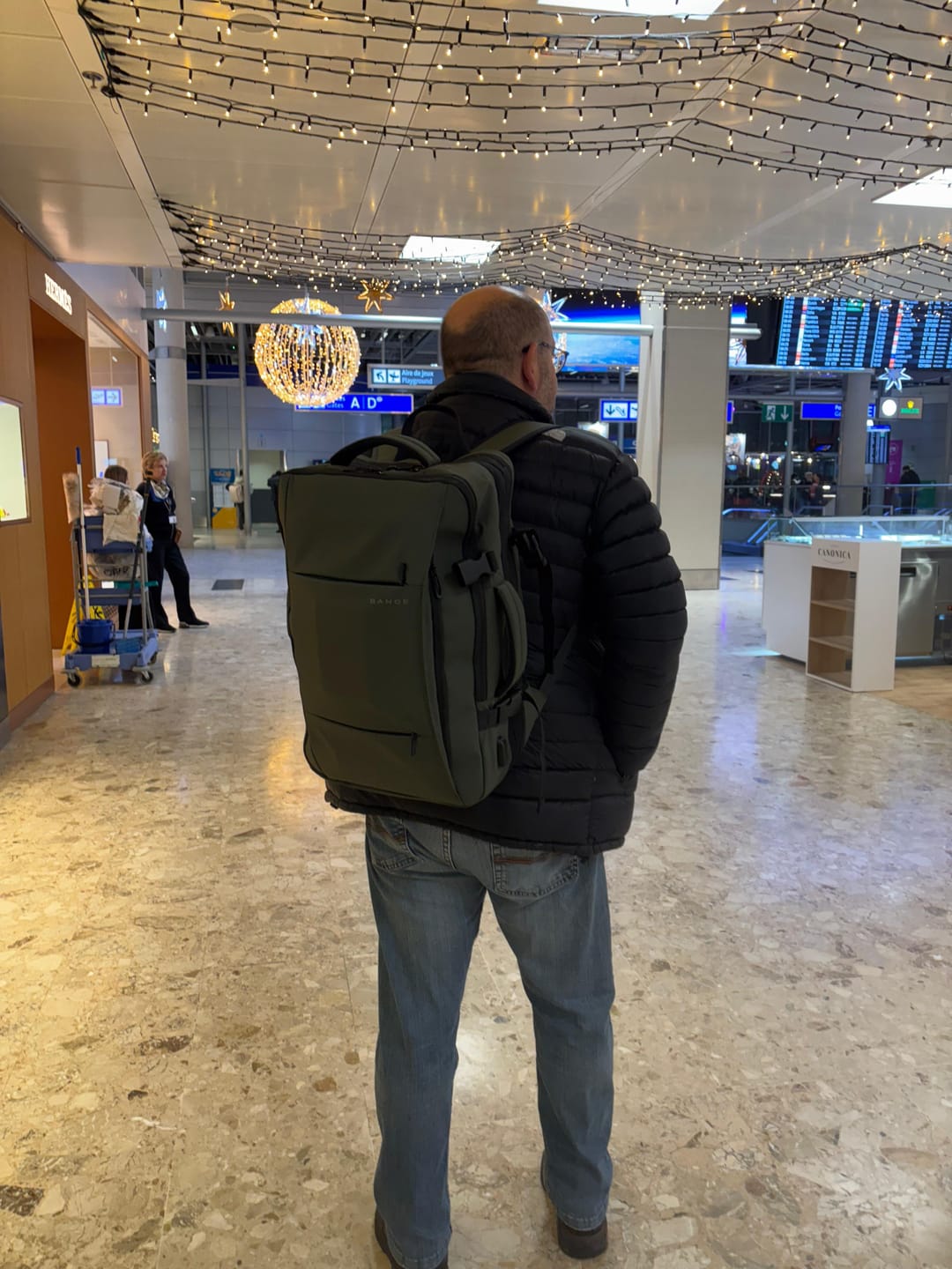 Customer photo review of Sac à Dos de Voyage Extensible