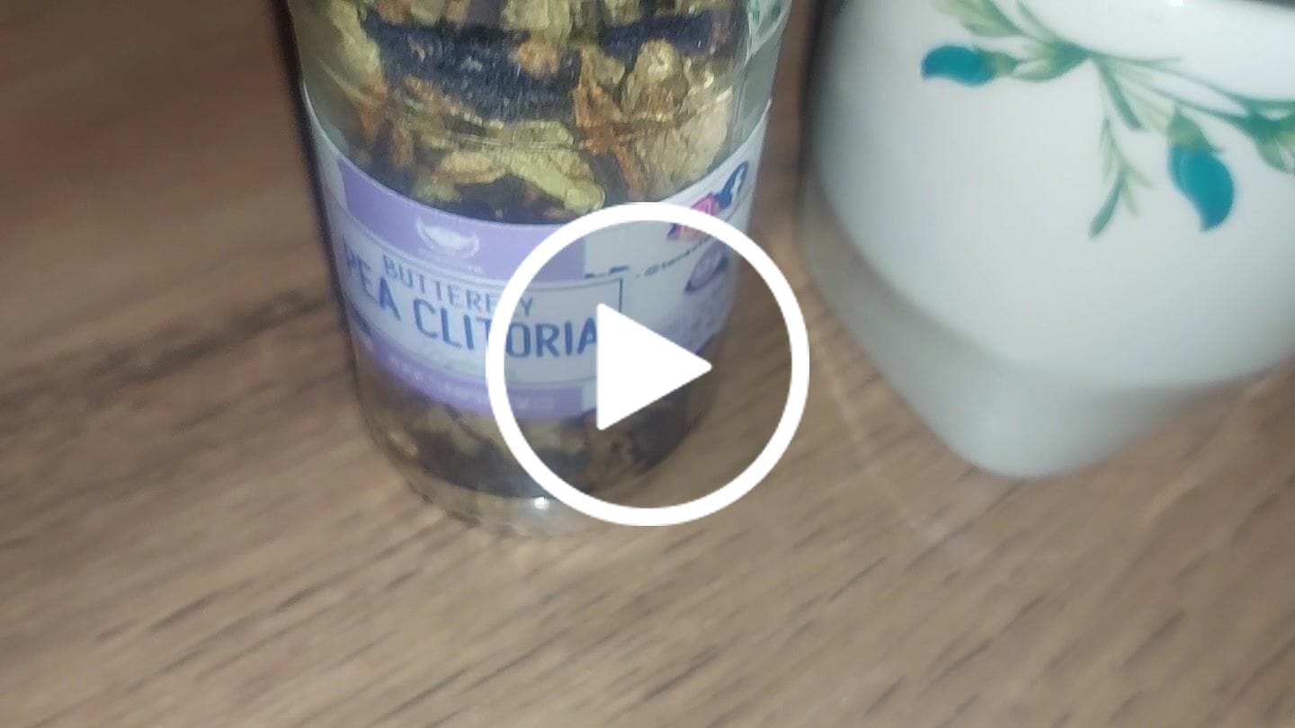 Customer video review of Butterfly Pea Clitoria