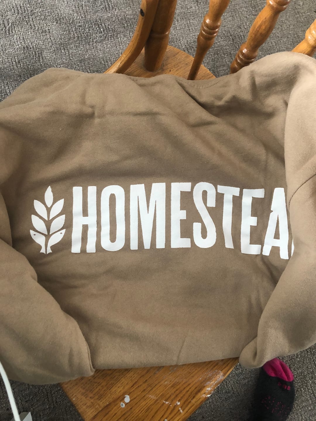 Customer photo review of Homestead - The Fundamental Hoodie