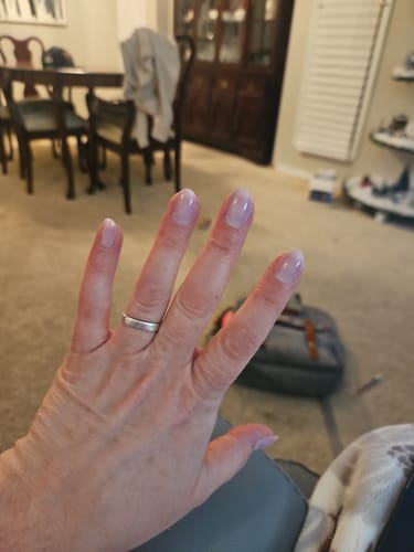 Customer photo review of Glossy Girl Press On Nails (24PC)