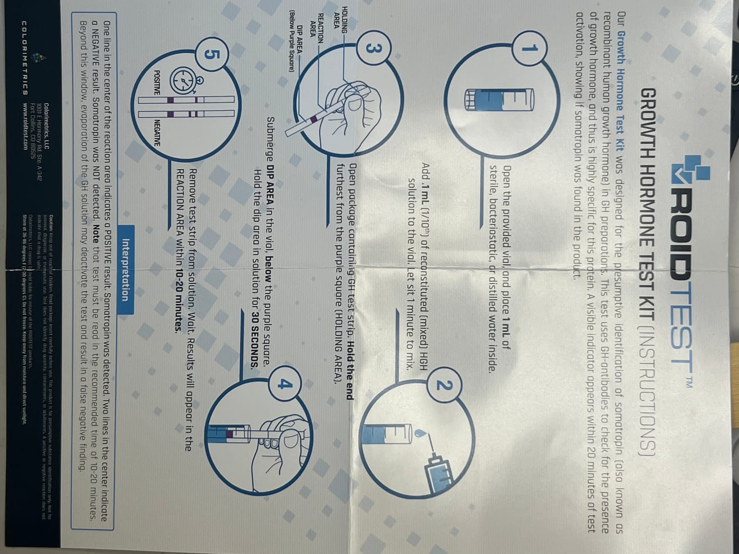 Customer photo review of Genotropin GoQuick 36 IU 12 mg