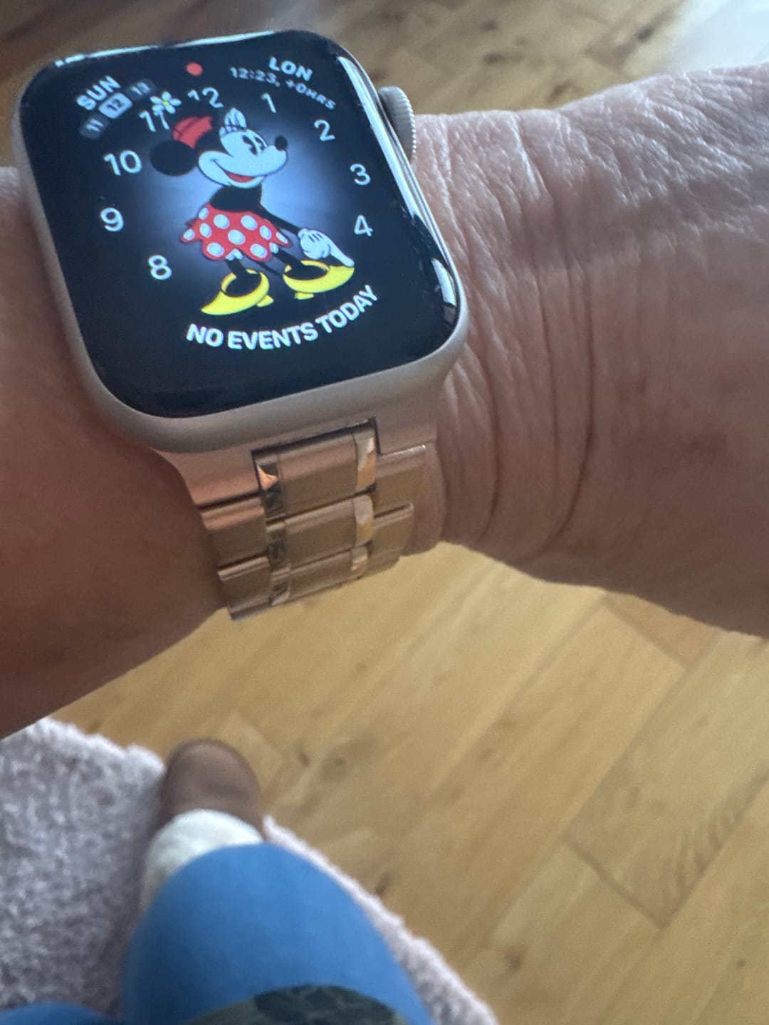 Customer photo review of Kyra Metal Strap