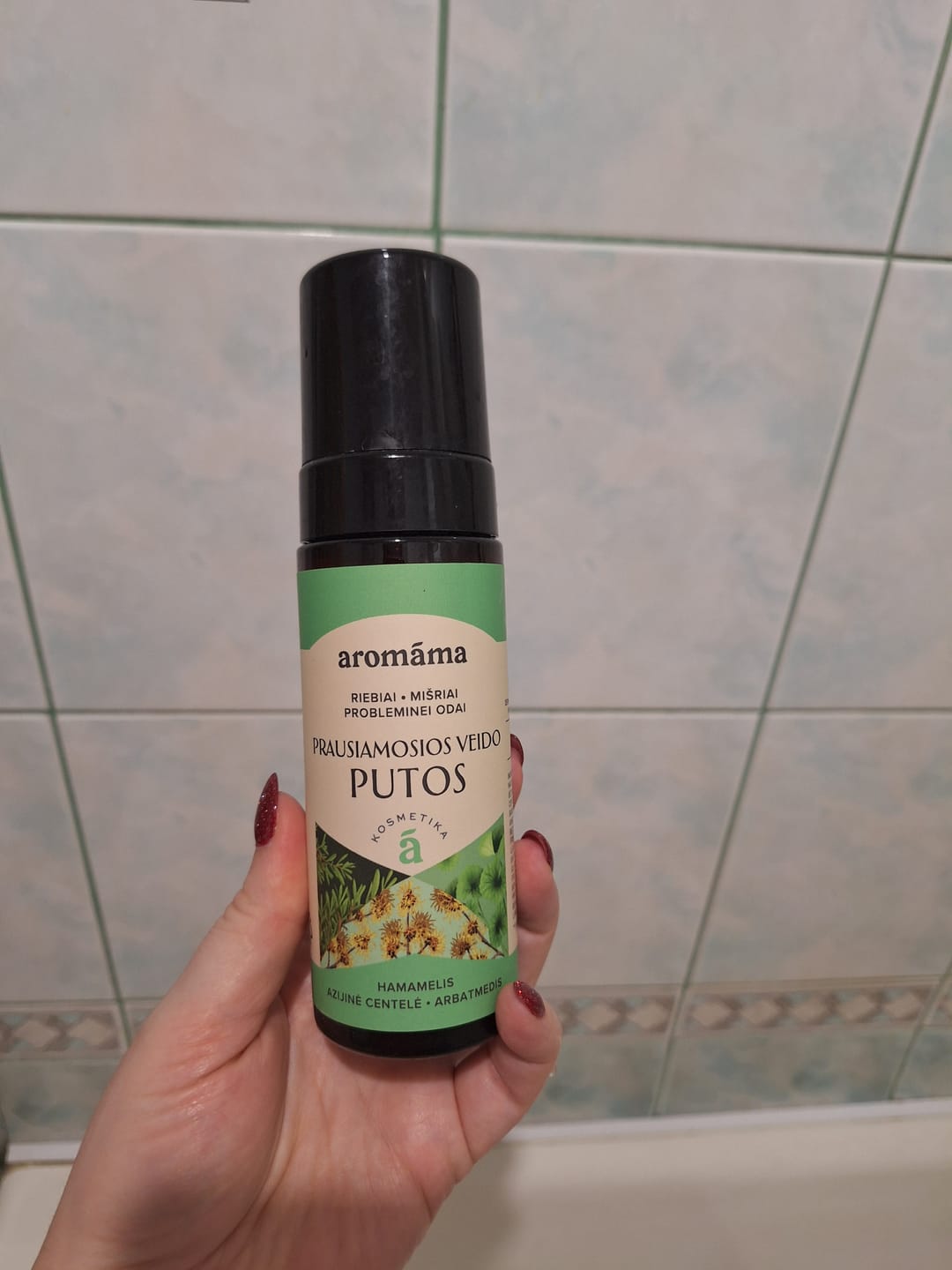 Customer photo review of Prausiamosios veido putos mišriai, riebiai ir probleminei odai