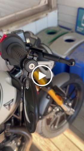 Customer video review of Triumph Speed 400 & Scrambler 400 X Bar End Mirror Kits