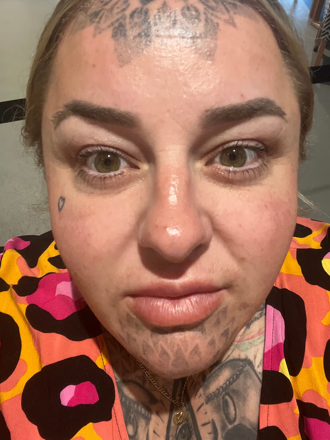 Customer photo review of The Naked Skin Bio-Collagen Mask