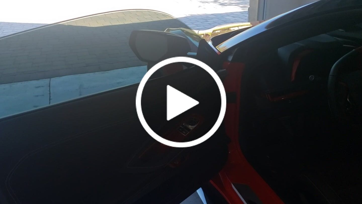 Customer video review of C8 2020+ Chevy Corvette Waterfall Speaker Trim Carbon Fiber Cover with Corvette Logo