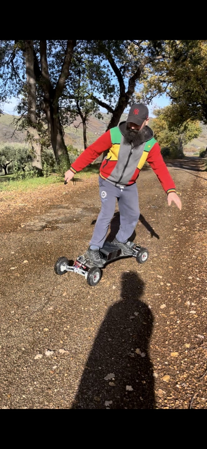Customer photo review of Acedeck® Nyx Z3 Off-road Electric Skateboard-Exclusive Member Sale