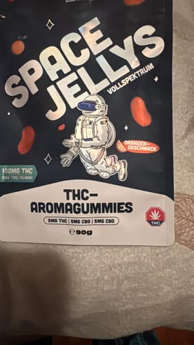 Customer photo review of THC Spacejellies Vollspektrum | 100mg THC | 20 Stk.