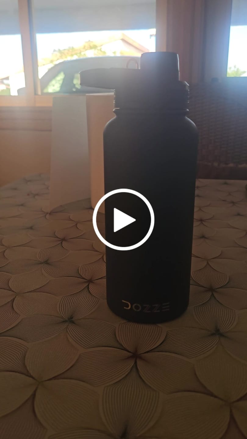 Customer video review of DOZZE Adventurer Water Bottle