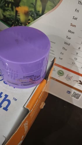 Customer photo review of Glow and Go De-tan Clay Mask