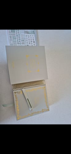 Customer photo review of 2025 Daily Planner + Luxe Pen - Vintage Sage - Ltd Edition