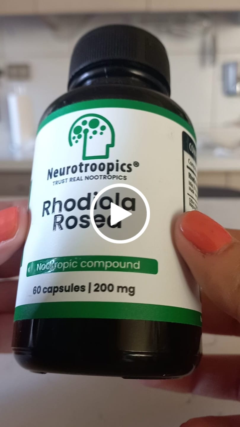 Customer video review of Rhodiola Rosea (3% rosavines y salidrosidos)