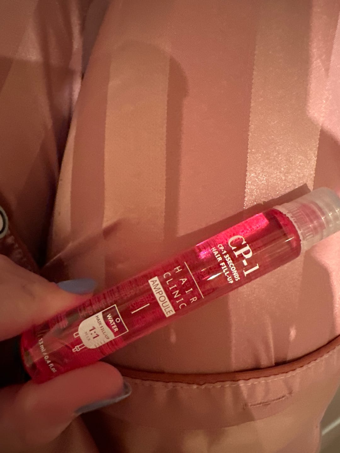 Customer photo review of Matu filleris CP-1 3 Seconds Hair Ringer Hair Fill-up Ampoule