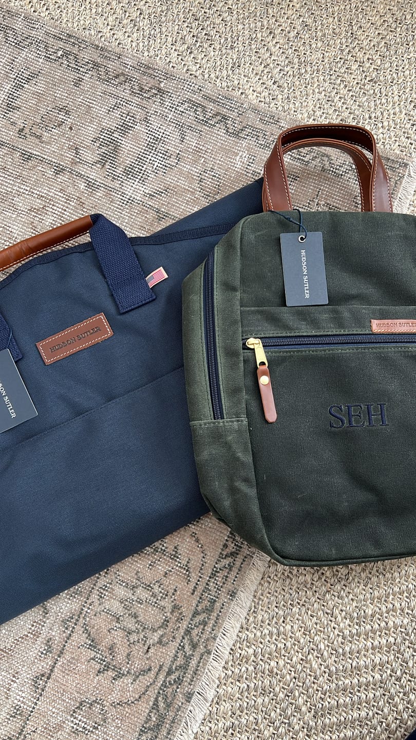 Customer photo review of Charleston Garment Bag