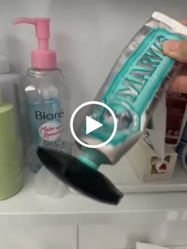 Customer video review of Marvis ToothPaste Holder Black