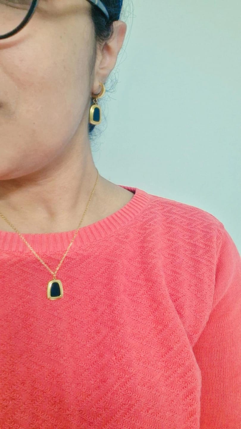 Customer photo review of Black Onyx Set