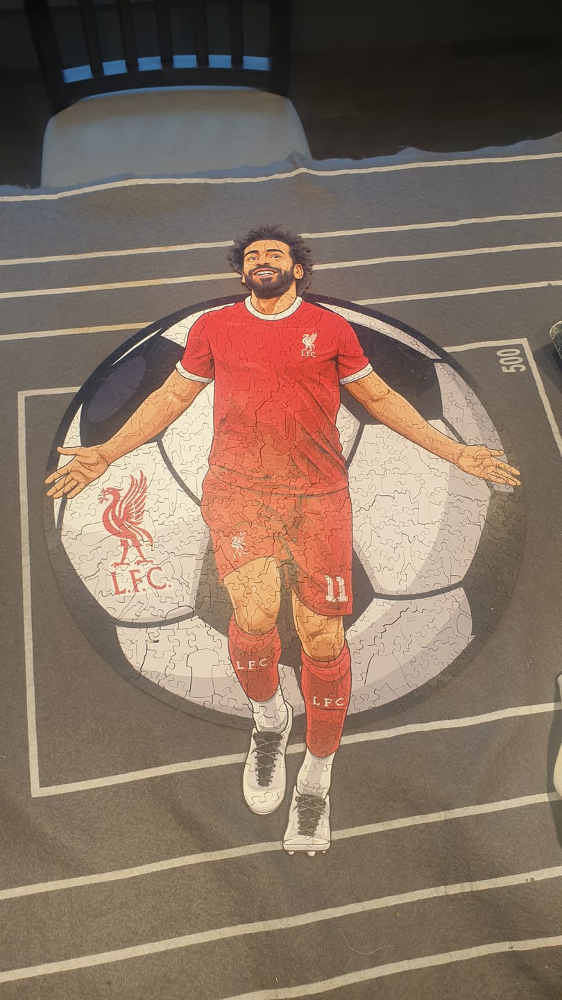 Customer photo review of Mohamed Salah - Wooden Puzzle