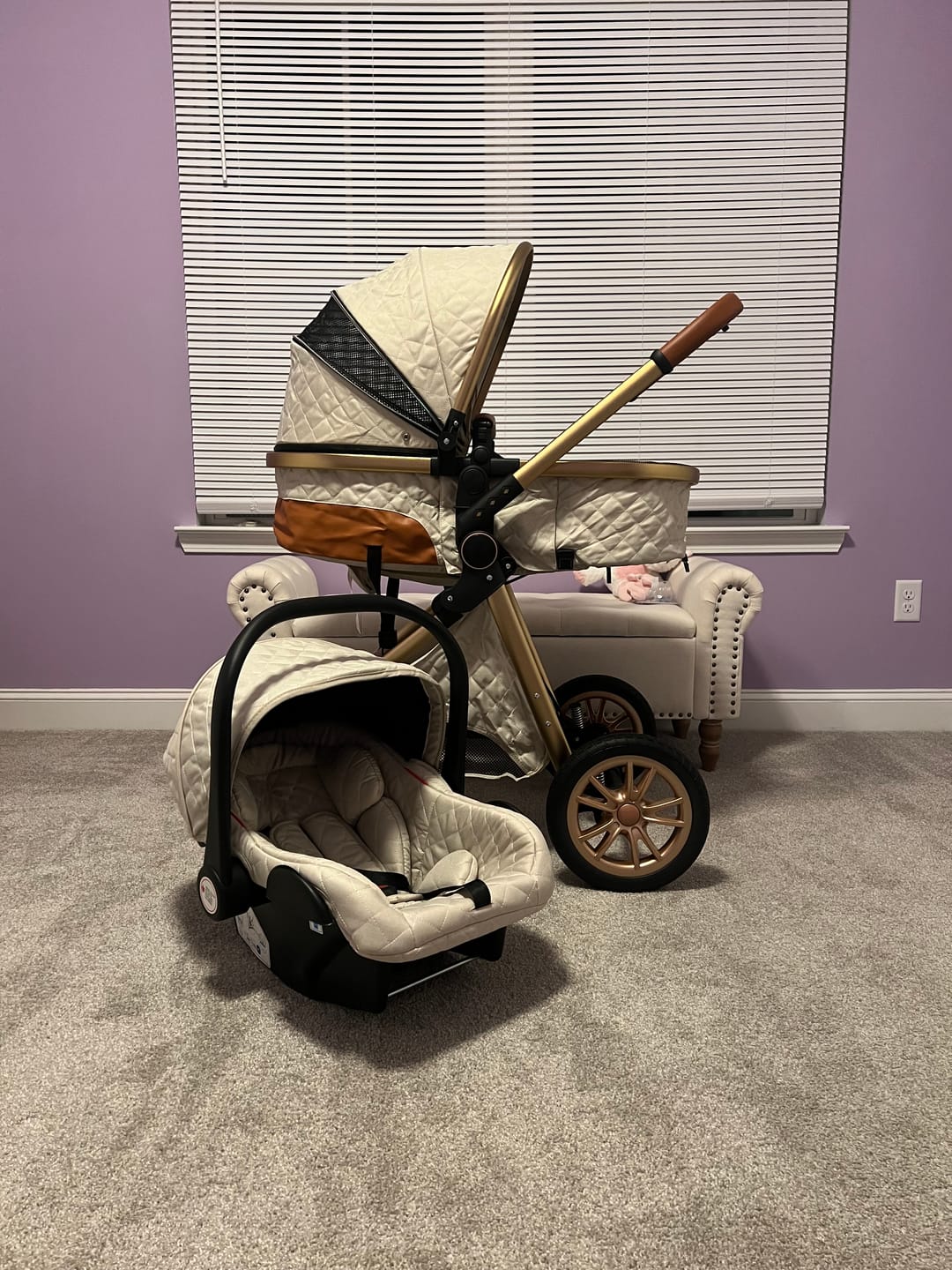 Customer photo review of Premium 3-in-1 Baby Stroller