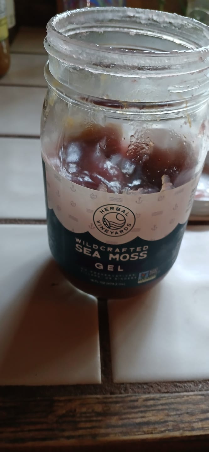 Customer photo review of 60 Day Sea Moss Gel Dynamic Duo