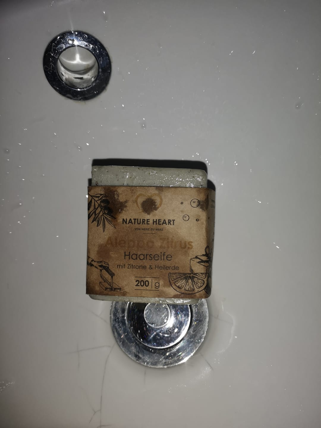 Customer photo review of Aleppo Seife - Zitrus Haarseife