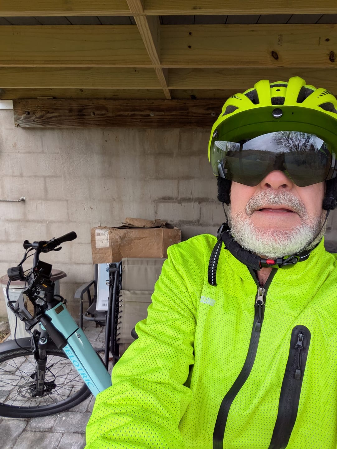 Customer photo review of Glacier Thermal Jacket