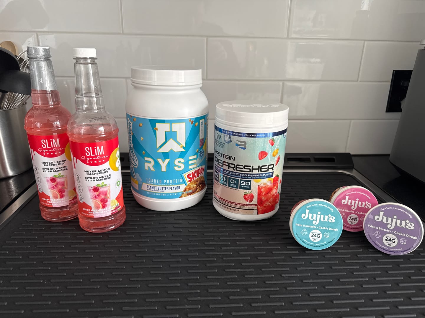 Customer photo review of Slim Syrups - Sugar Free Syrups 750ml