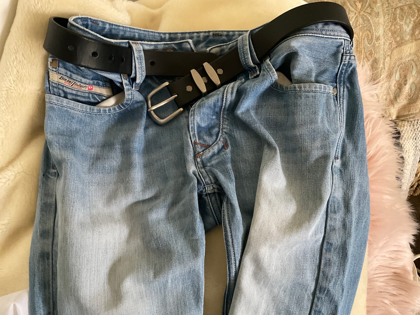 Customer photo review of 38mm | Double Keeper | Black Casual Belt