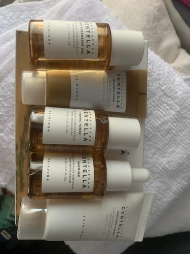 Customer photo review of Madagascar Centella Travel Kit 5items