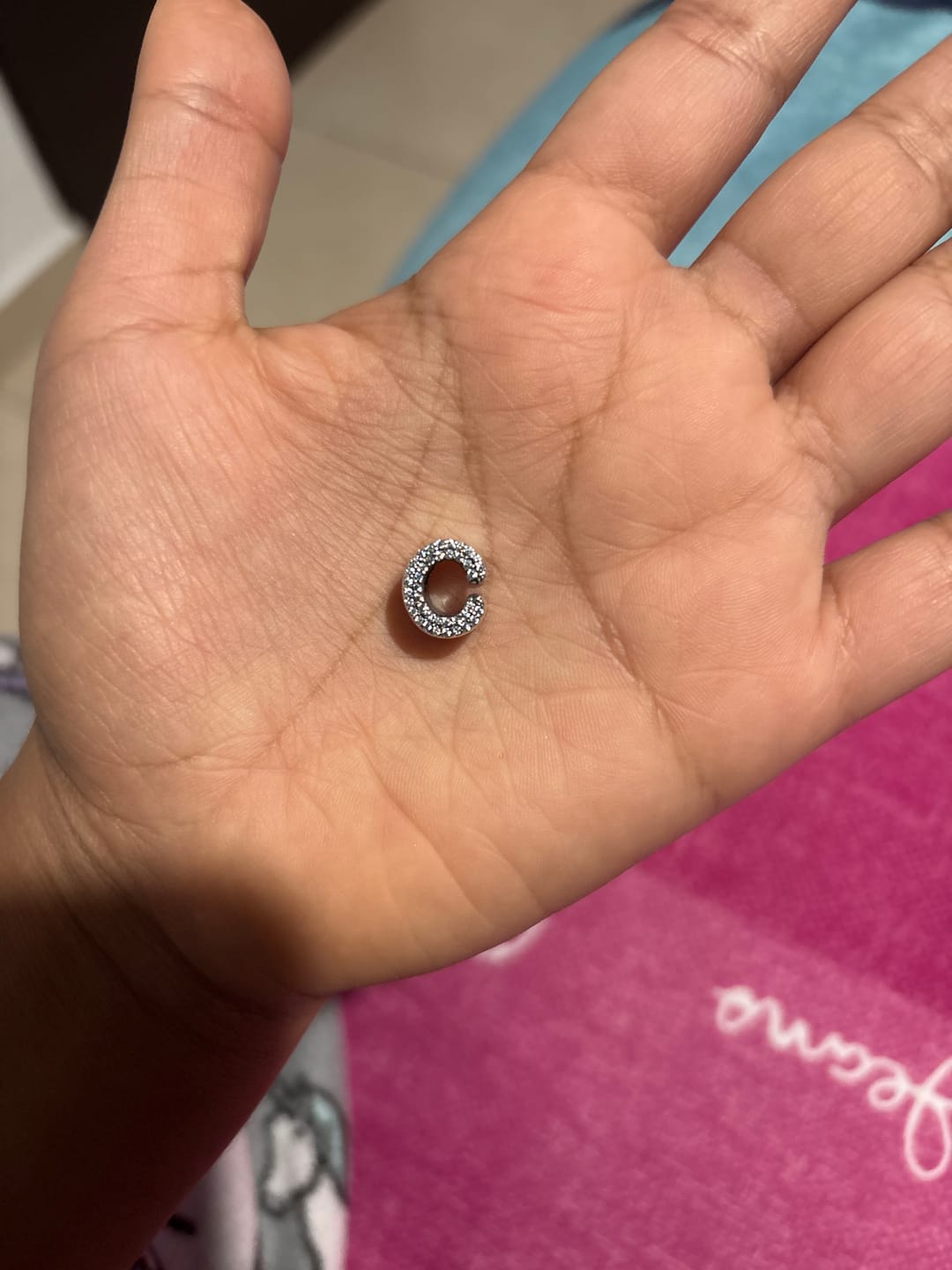 Customer photo review of Charm Letras del Alfabeto