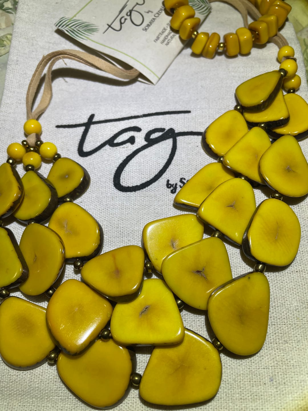 Customer photo review of Alma Necklace