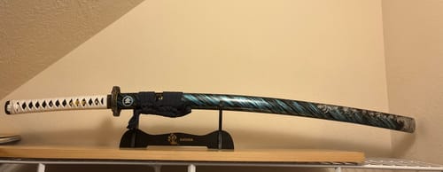 Customer photo review of ghost of tsushima katana