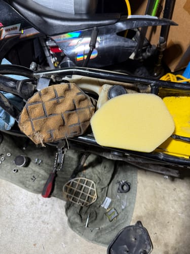 Customer photo review of No Toil Air Filter - Dual Stage OEM Fit - Suzuki DS80 | 1983-2000