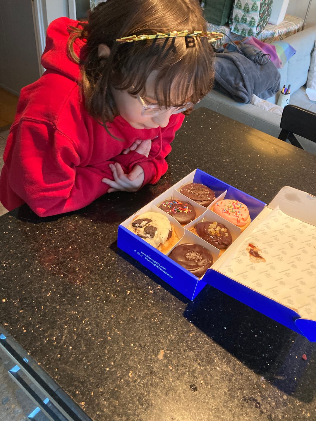 Customer photo review of The Baked Choccy Box
