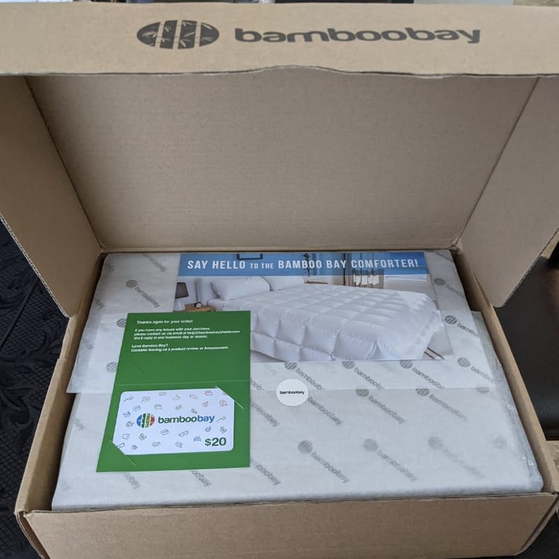 Customer photo review of 6-Piece Bamboo Sheet Set