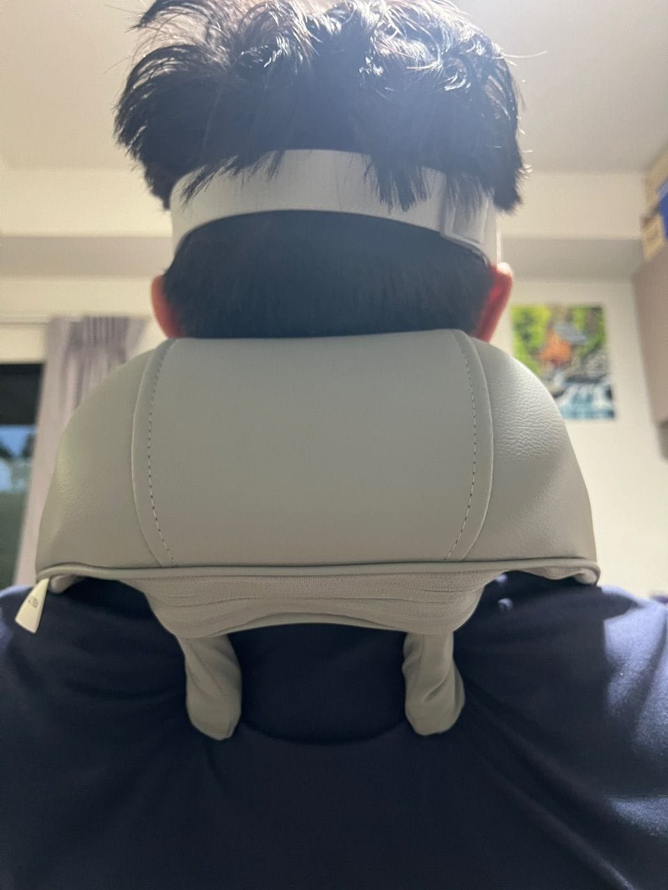 Customer photo review of เครื่องนวดคอ บ่า ไหล่ ไฟฟ้า | Neck and Shoulder Massager