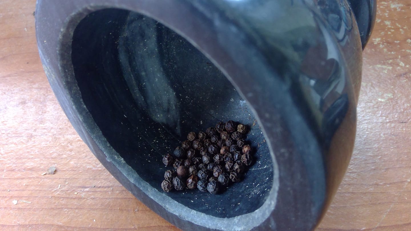 Customer photo review of Vietnamese Black Peppercorn