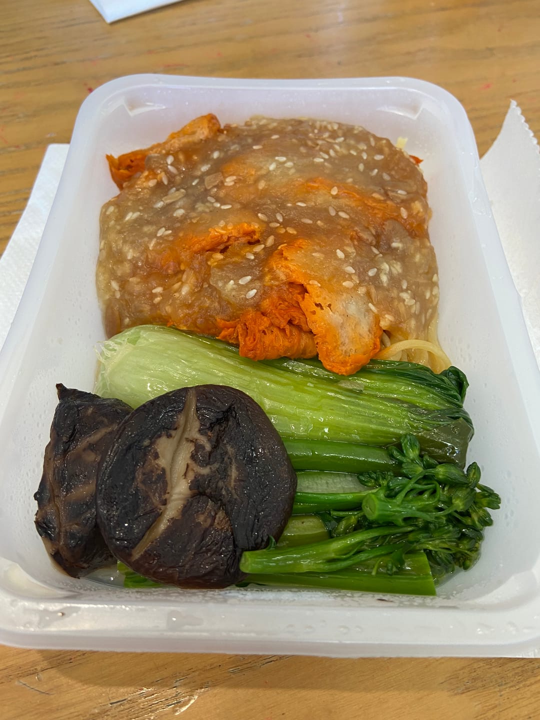 Customer photo review of Plant-based BBQ Pork Noodle