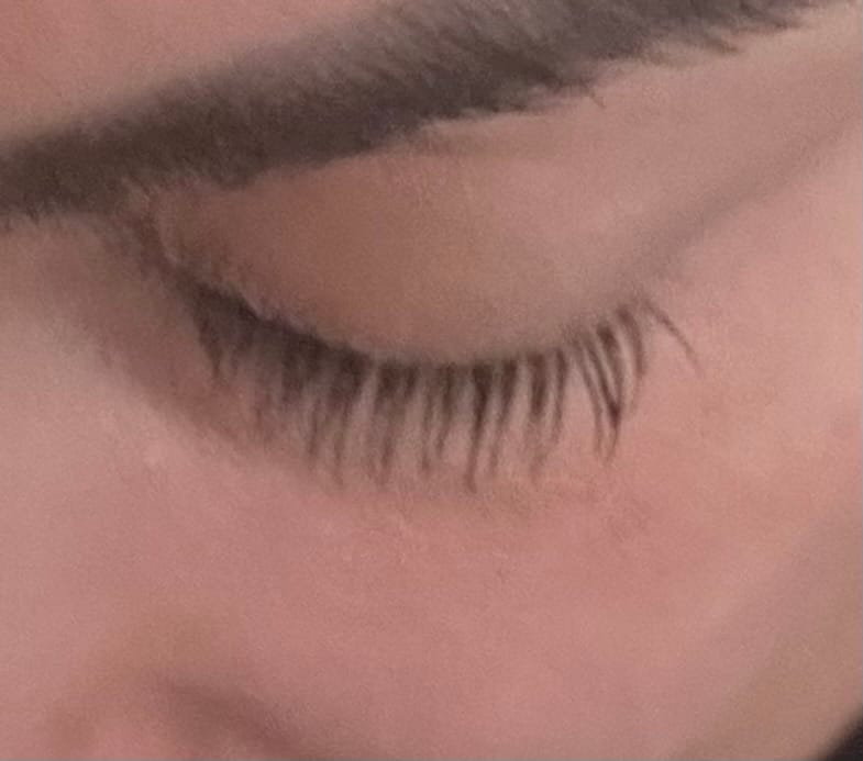 Customer photo review of Lash Growth Serum Infused Tubing Mascara – Giali Beauty