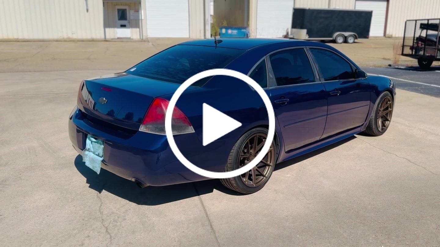 Customer video review of Glossy Metallic Tanzanite Blue Vinyl Wrap