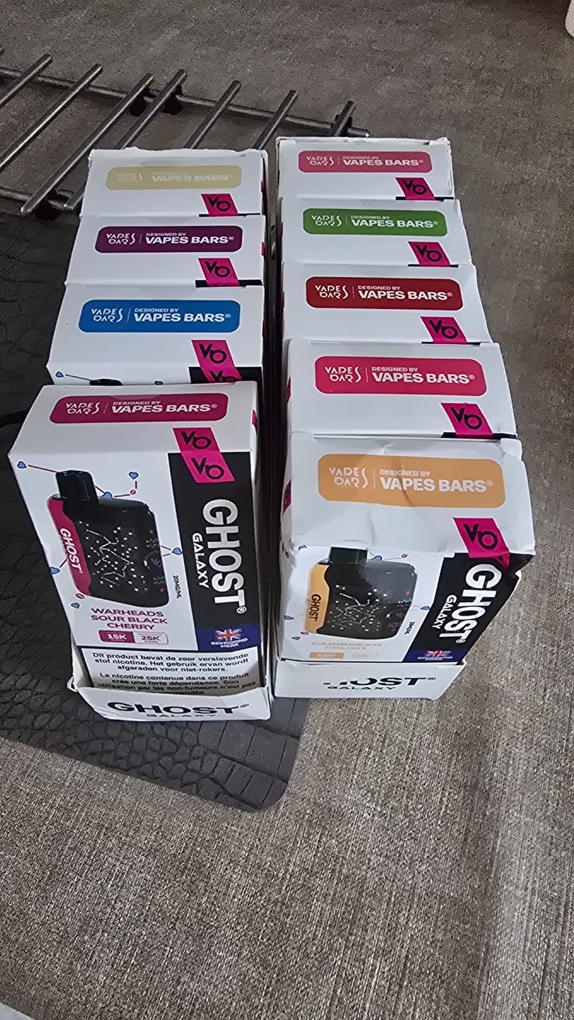Customer photo review of Ghost Galaxy 25000 Puffs Disposable Vape Bar