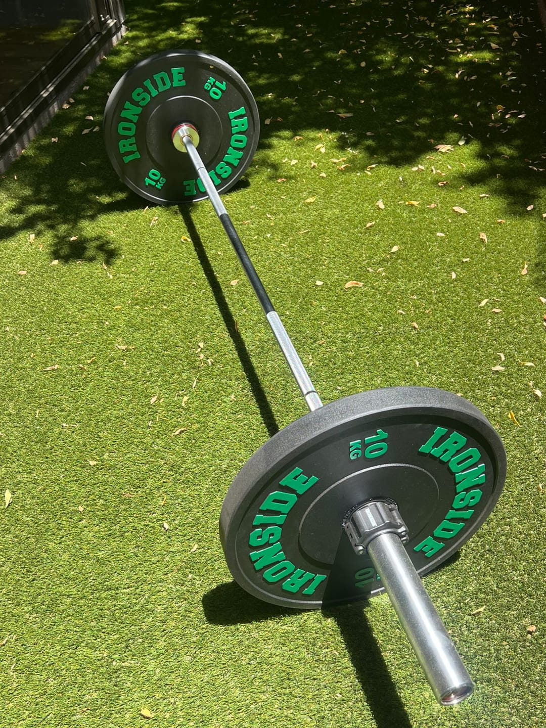 Customer photo review of Barra Olímpica 15 kg Fullpower Training (700 lb) IRONSIDE